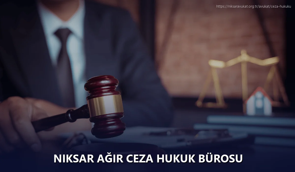 Niksar Ağır Ceza Hukuk Bürosu